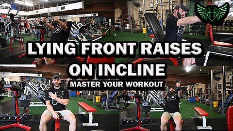 Incline Front Raises