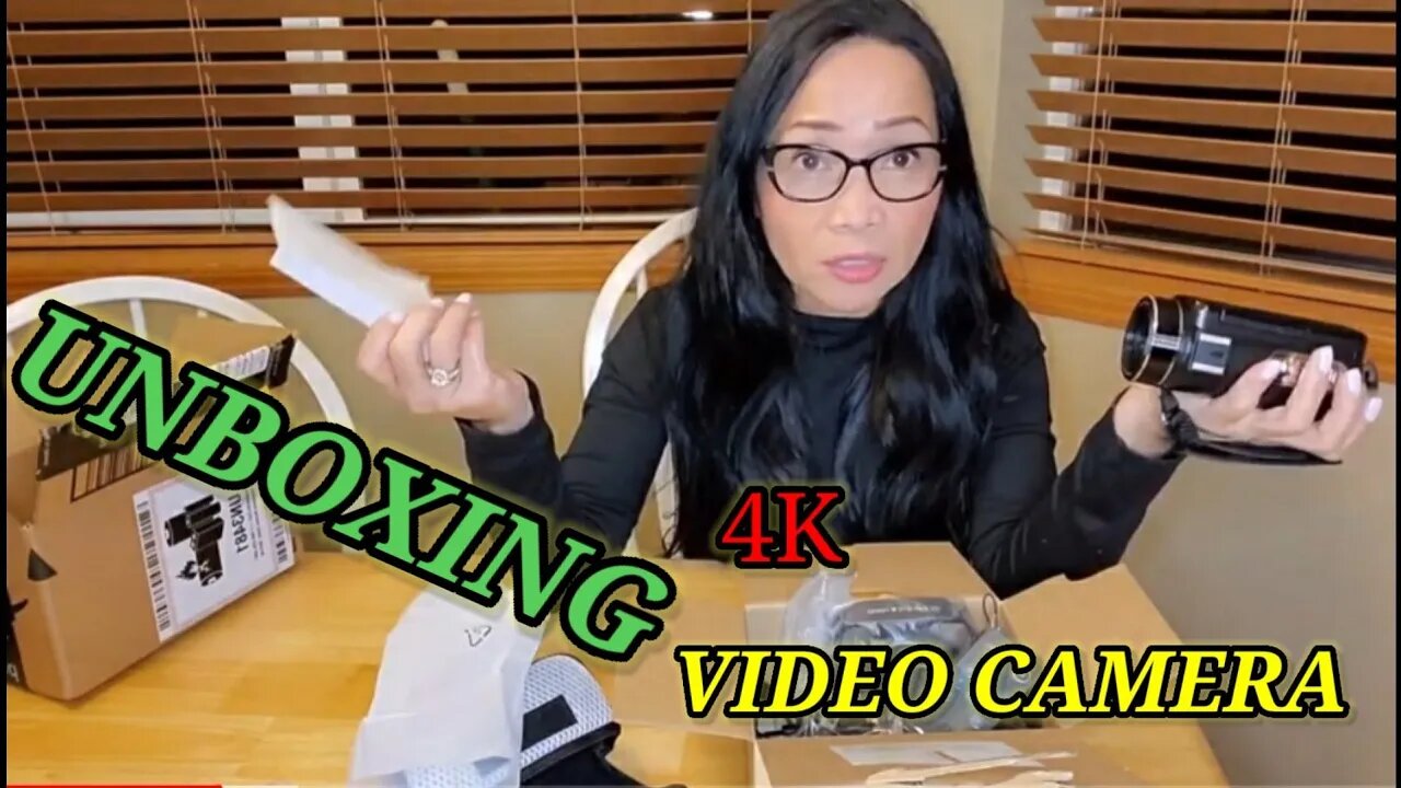 SAULEOO UNBOXING 4K VIDEO CAMERA