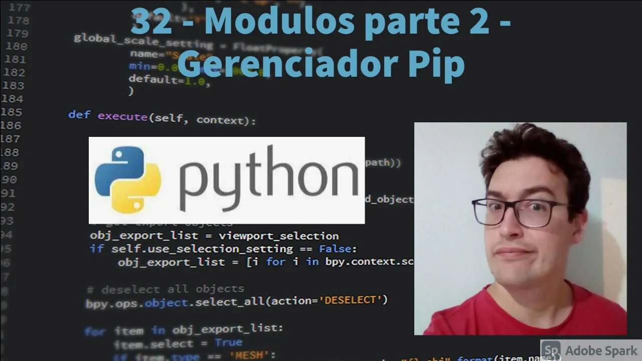 Aula 32 - Modulos parte 2 - Gerenciador Pip