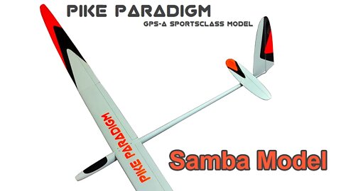 Pike Paradigm GPS Sport RC Sailplane, First Look