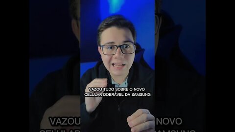 VAZOU O NOVO CELULAR DOBRÁVEL DA SAMSUNG, Z FOLD 3!!! #10 | #Shorts