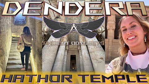 Dendera | The Temple of Hathor "Light Bulbs", "Melted Stairs" & Zodiacs (Part 1)