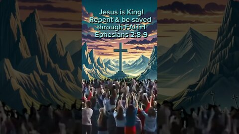 Our God He Reigns FOREVER #JesusisKing