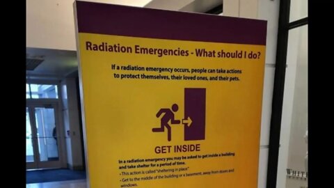 Shopping Mall Signs Warn of Nuclear War Emergency!