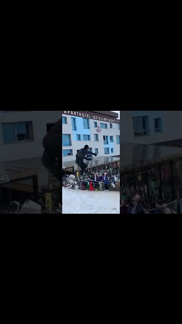 Ski fail in Pas de la Casa