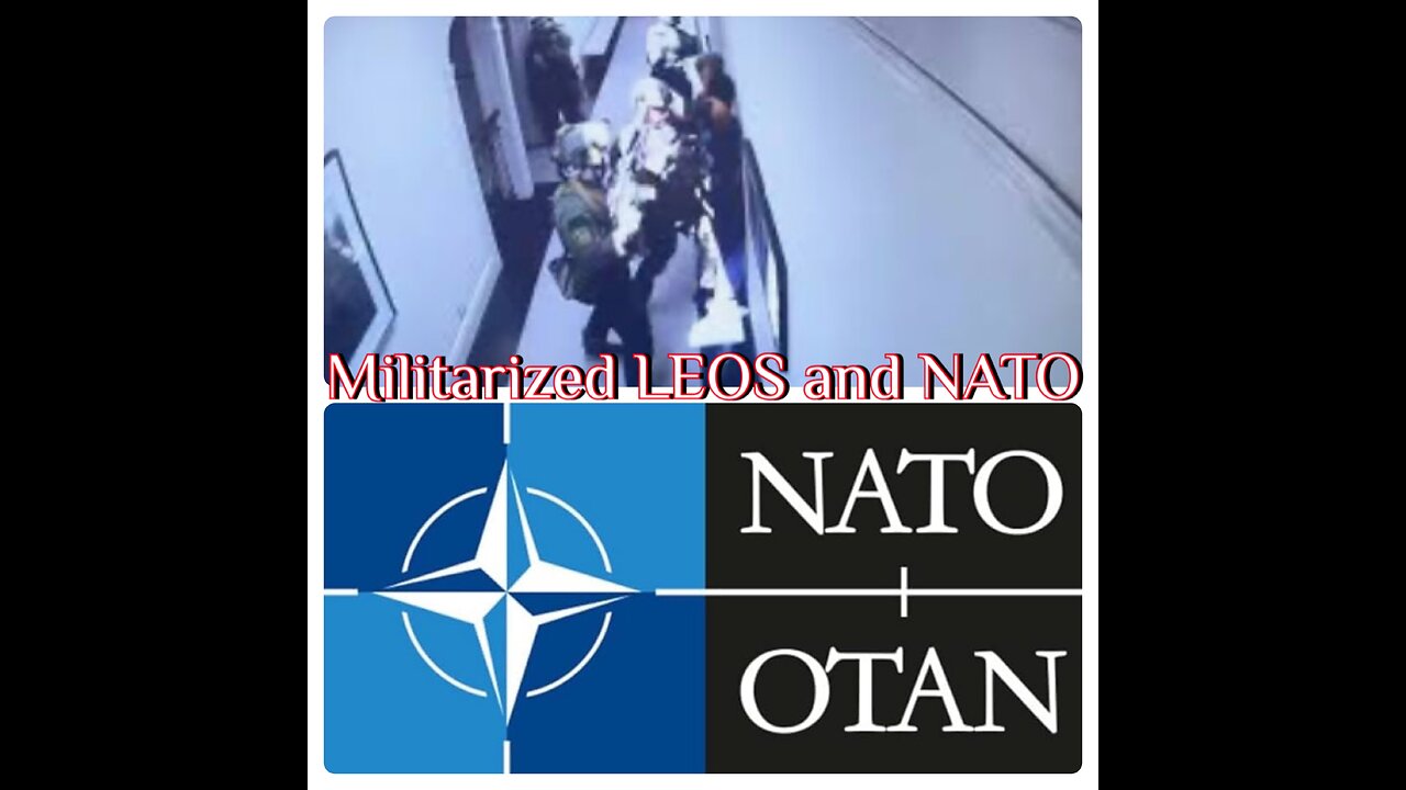 Militarized Police and NATO scheming