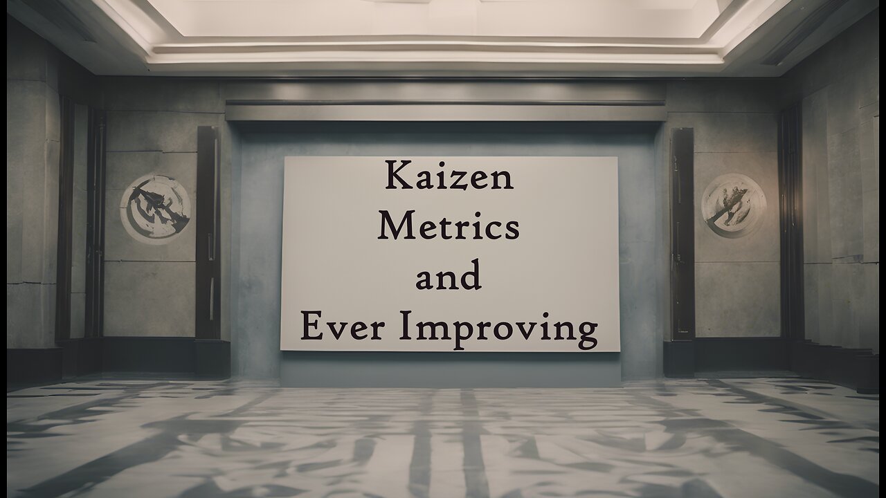 E254 Kaizen Continuous Improvement - 10 people 10 Percent Better & Message Sandwiches