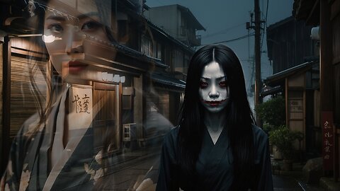 Legend Of The Slit Mouthed Woman Kuchisake-Onna AI Short Story