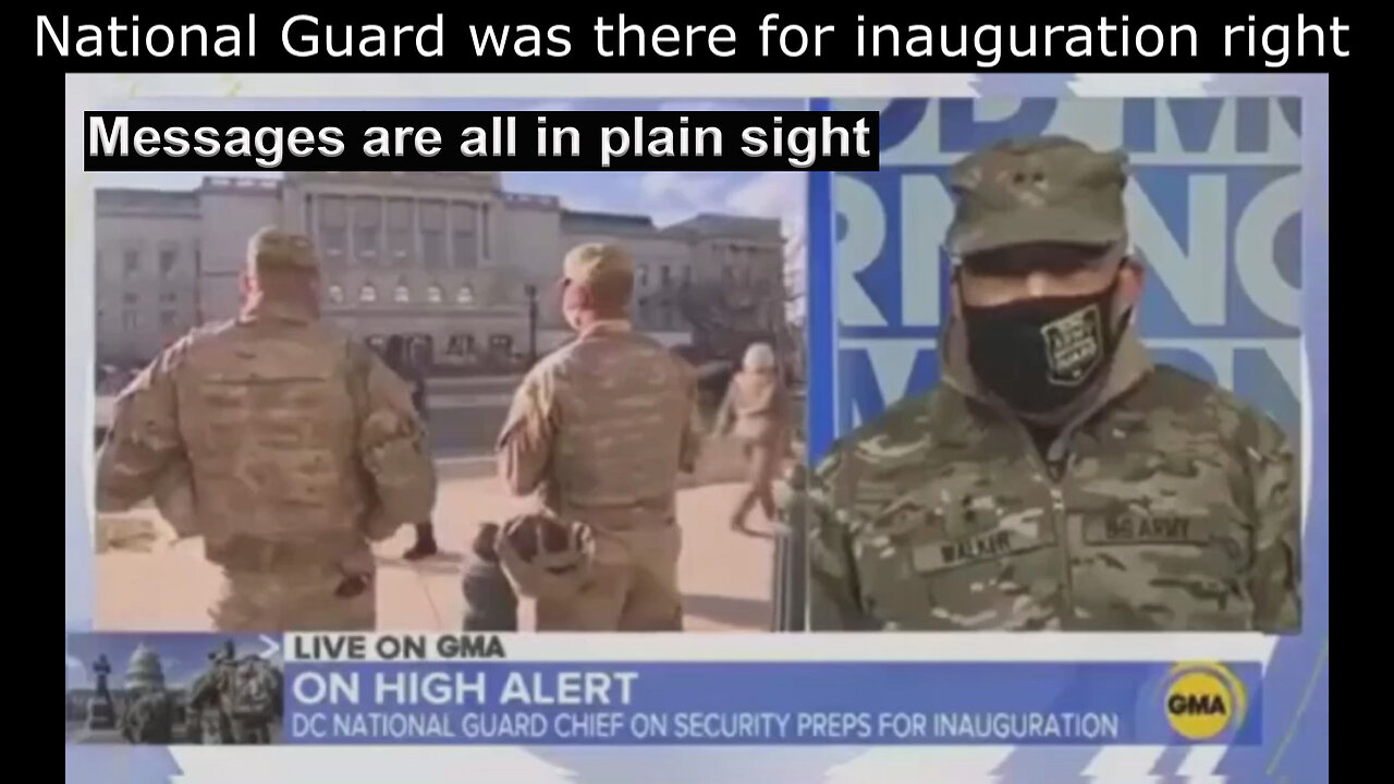 National Guard was there for inauguration right?