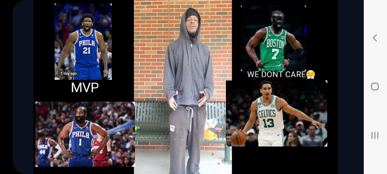 1-1 PHILA GONNA HAVE TUFF COMP 76ERS VS CELTICS WAT A MATCHUP PLAYOFFS