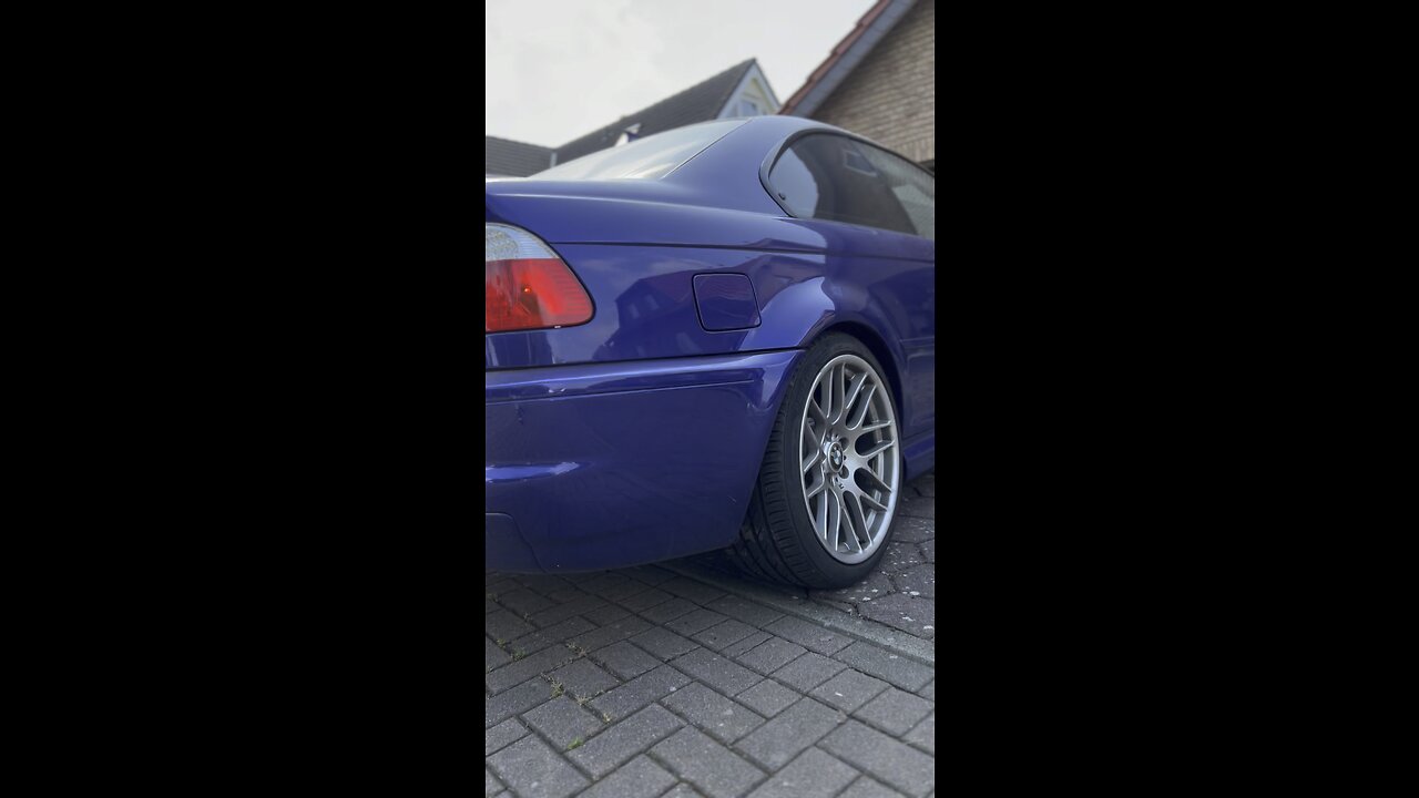 Blue E46 M3 CSL