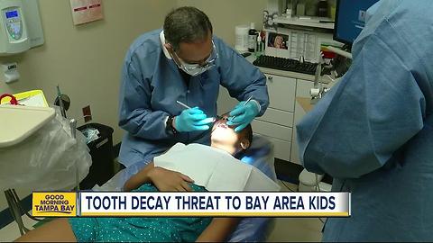 Kids lose 51 million school hours to tooth decay; free kids dental clinic in Pinellas on Saturday