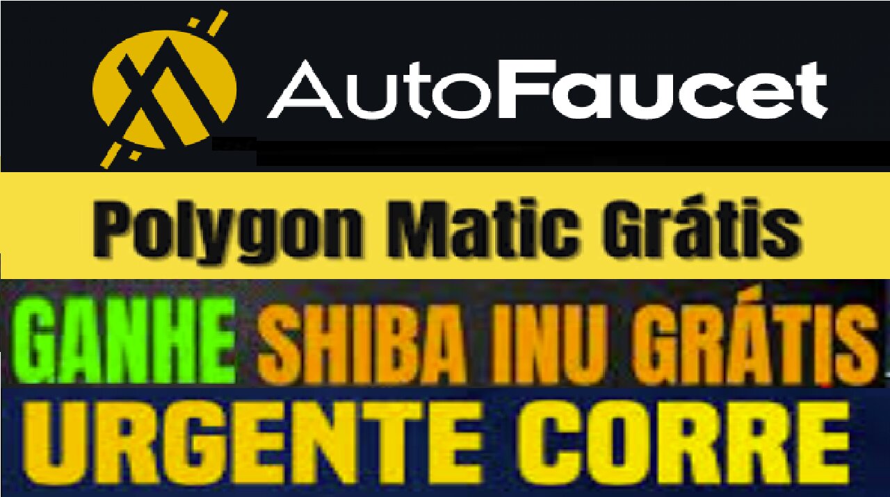 Auto Faucet - Ganhe SHIBA INU, MATIC Grátis na FAUCETPAY ou Direto na sua Carteira | CryptoCurrency