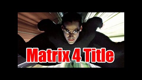 The Matrix 4 Movie Title Leaked By A Make Up Artist #matrix4