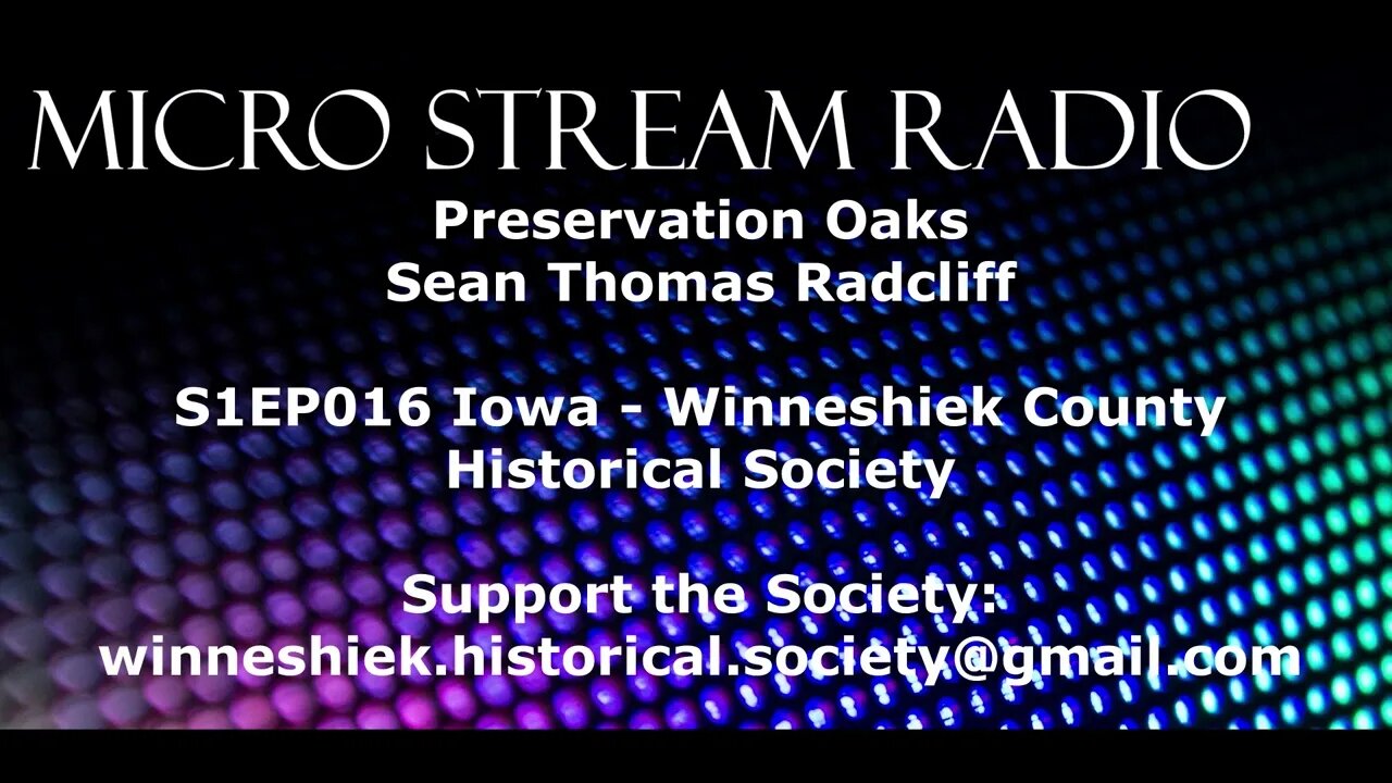 EP016 Iowa Winneshiek County Historical Society Stacey Gossling