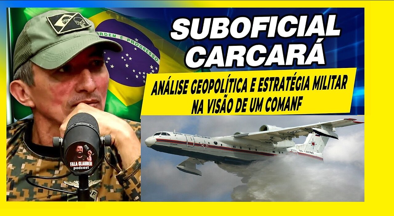 Comanf explica: Como acabar com as queimadas no mundo com avião tanque Beriev Be-200/400.