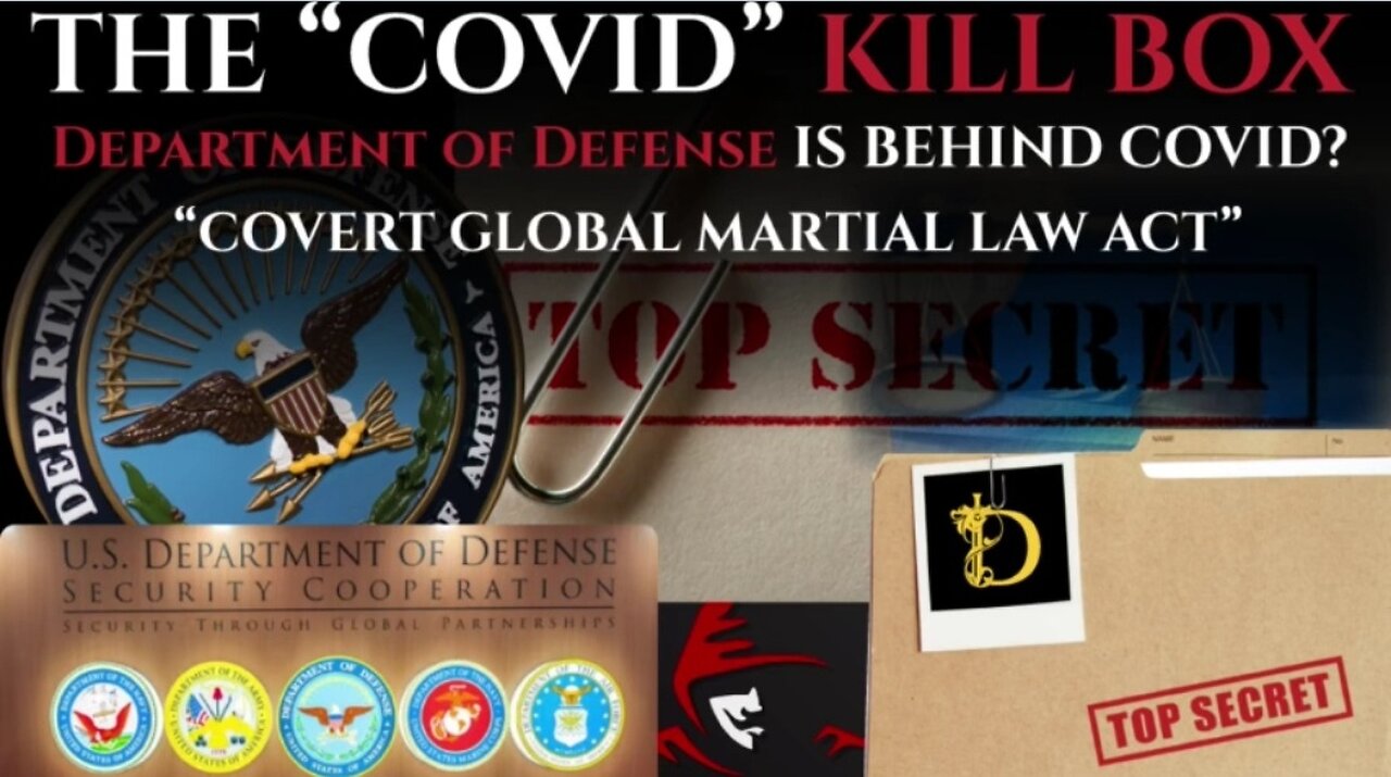 DoD is Behind the Vaccines. Covert Global Martial Law Act. DisclosureHub 3-10-2023