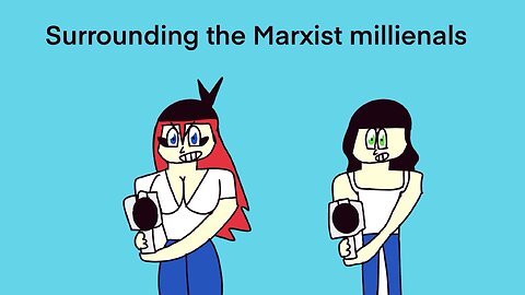 Colomon Rhonda and Levi spot Marxist Millennials