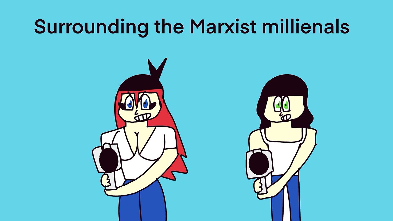 Colomon Rhonda and Levi spot Marxist Millennials