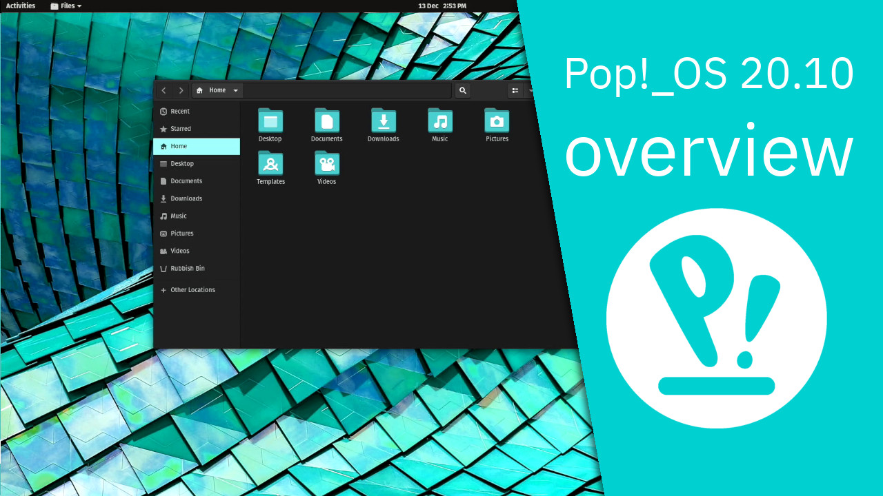 Pop!_OS 20.10 overview | Streamline your Workflow.