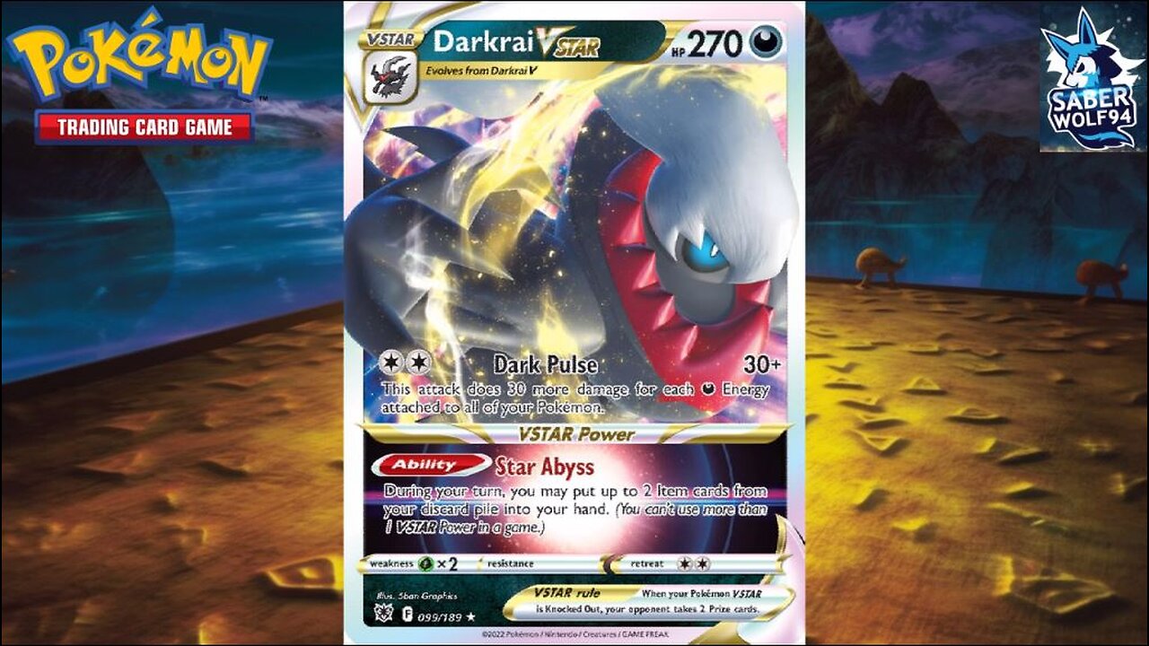 Pokemon TCG Live Darkrai VSTAR Turbo Deck!!