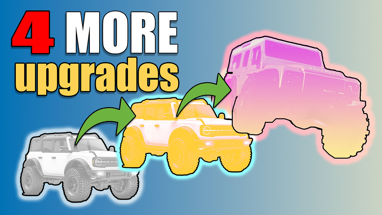Transform your TRX4M | The 4 Best Upgrades You can Do!
