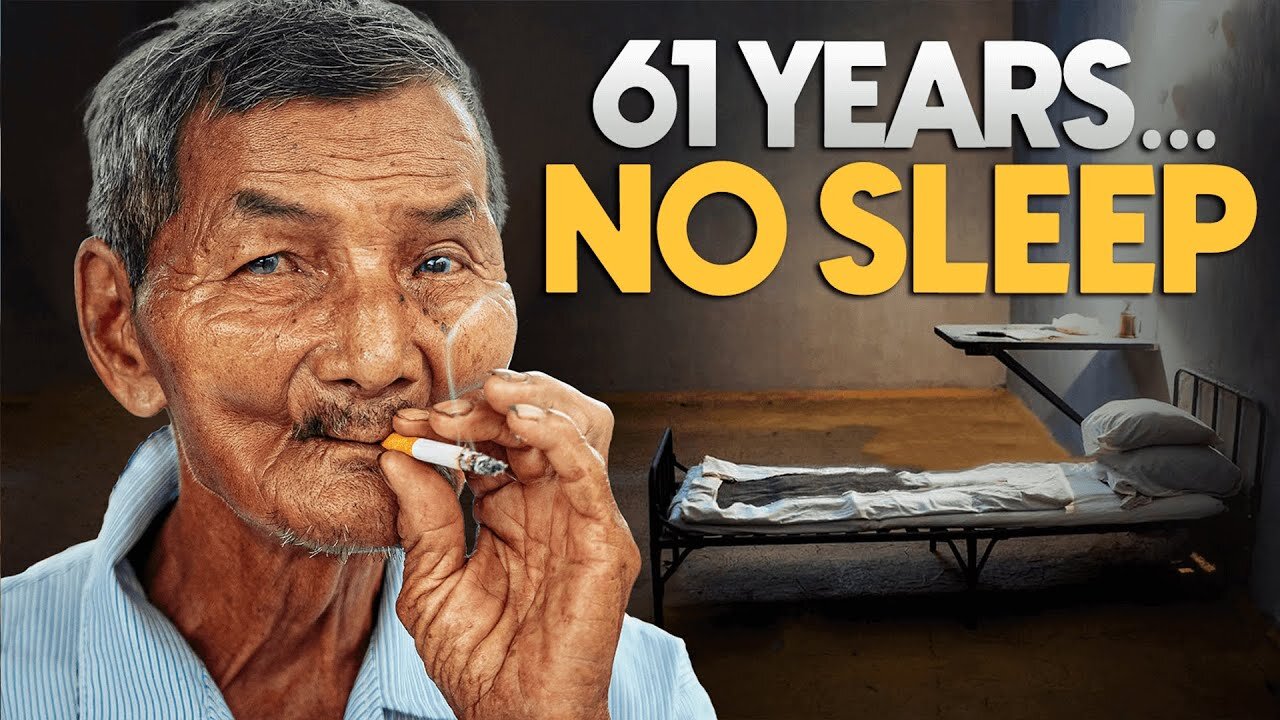 This man has never slept for 61 years #history #sleep #insomnia #fyp