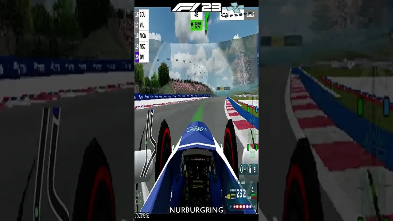 F1 2023 PSP PT BR DUBLADO #7 GP NURBURGRING #psp #semedissaum #shorts