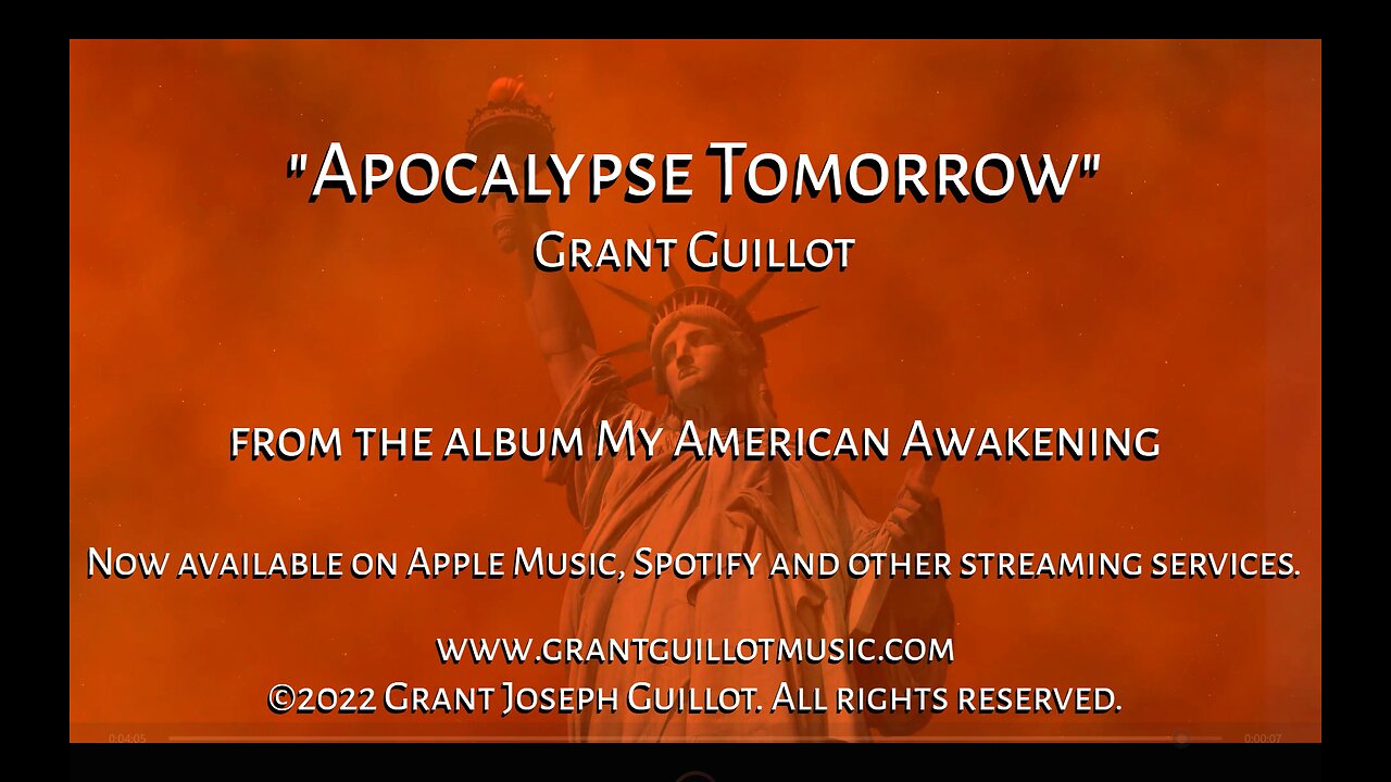 Apocalypse Tomorrow (Lyric Video)