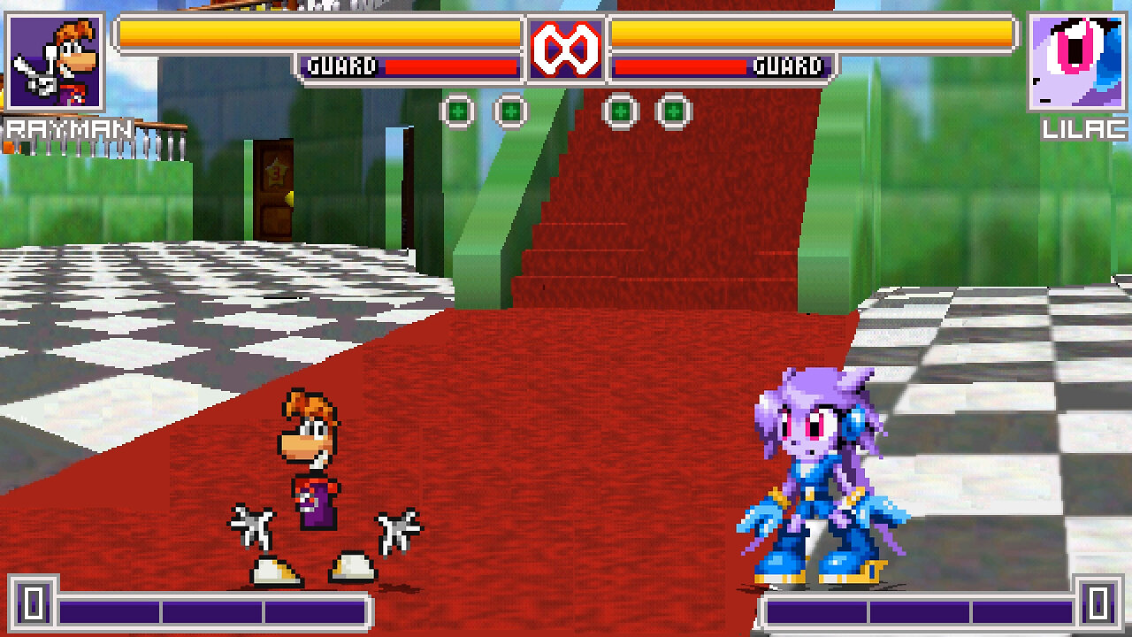 MUGEN - Rayman vs. Sash Lilac - Download