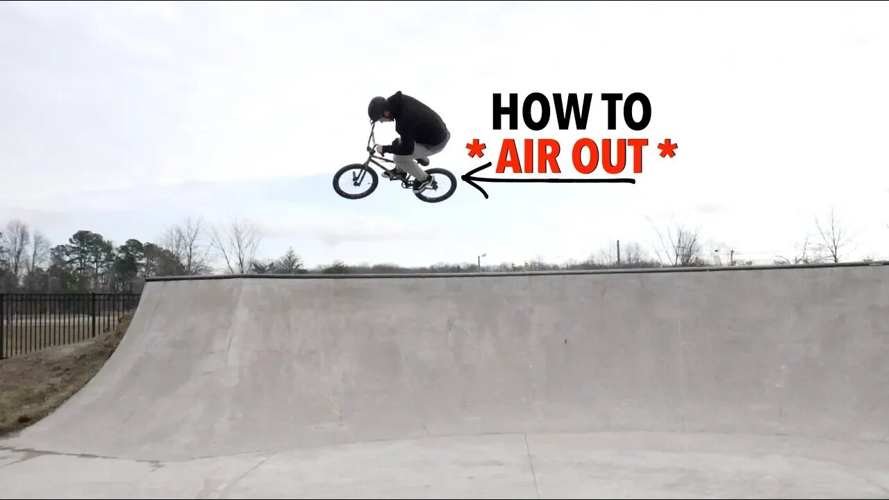 ** HOW TO AIR OUT ON ANY BIKE **