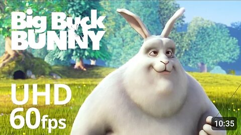 Big Buck Bunny 60fps 4K - Official Blender Foundation Short Film