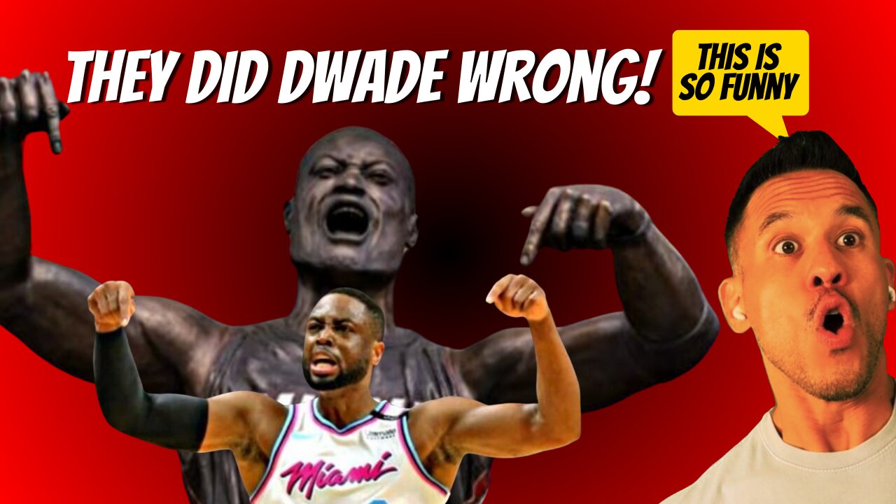 Dwyane Wade's Statue Is the FUNNIEST NBA Moment EVER!