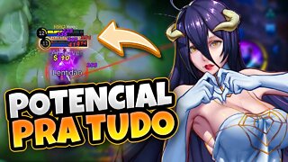 UMA DAS MAGAS MAIS EXPLOSIVAS DO MOBILE LEGENDS VIROU SUPORTE