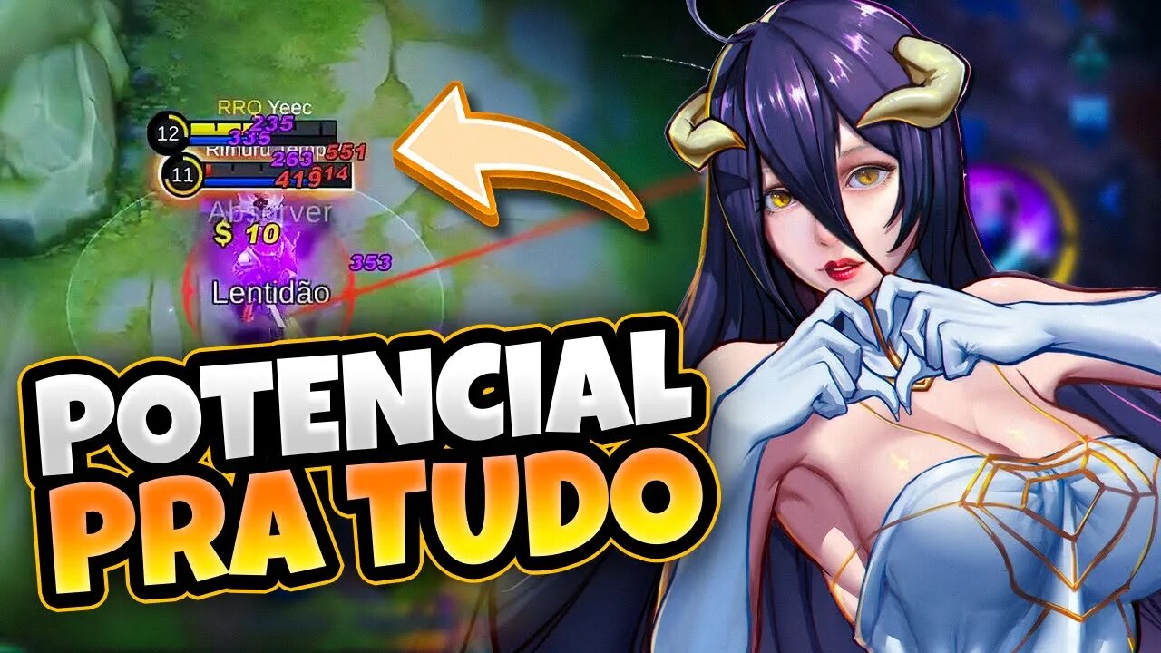 UMA DAS MAGAS MAIS EXPLOSIVAS DO MOBILE LEGENDS VIROU SUPORTE