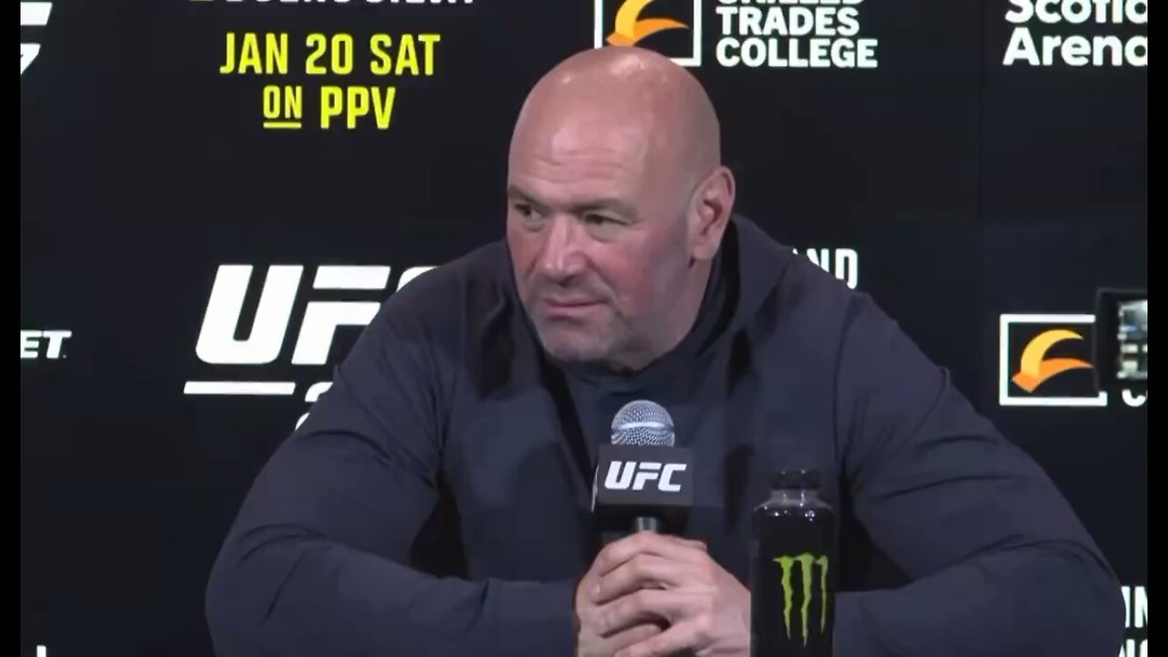 Progressive Canadian Reporter Tries Baiting UFC President Dana White Over Sean Strickland's Remarks