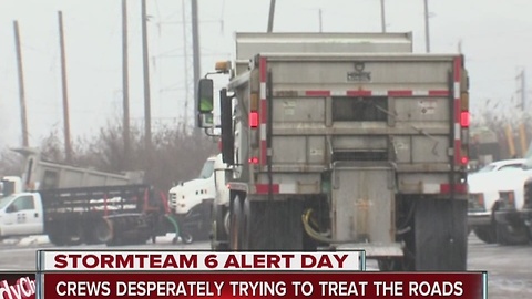 Law enforcement warns: Do not go on the roads if you don't have to