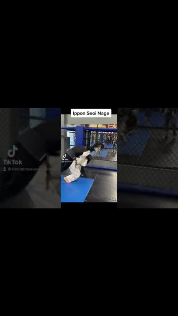 Working Judo Ippon Seoi Nage