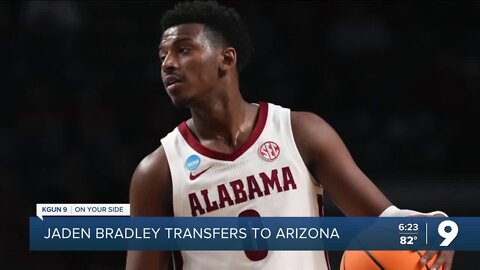 Jaden Bradley transfers from Alabama to Arizona
