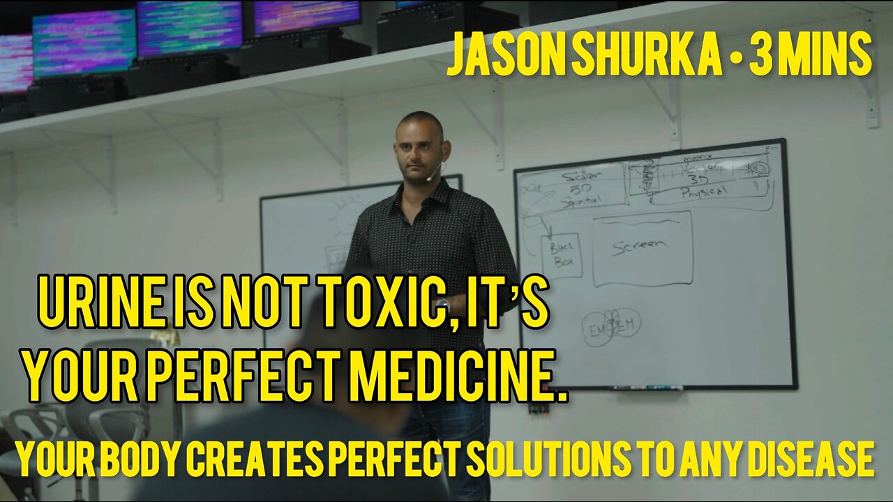 URINE is NOT TOXIC, it’s your PERFECT MEDICINE. YOUR BODY creates PERFECT SOLUTIONS.