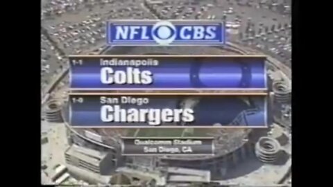 1999-09-26 Indianapolis Colts vs San Diego Chargers