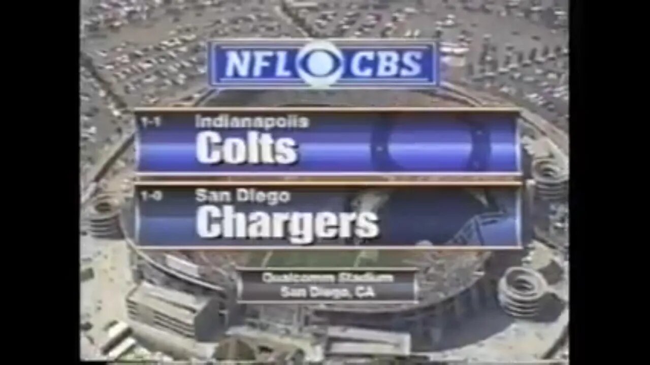 1999-09-26 Indianapolis Colts vs San Diego Chargers