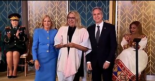 Jill Biden Gives International Women Of Courage Award To A Biological Man