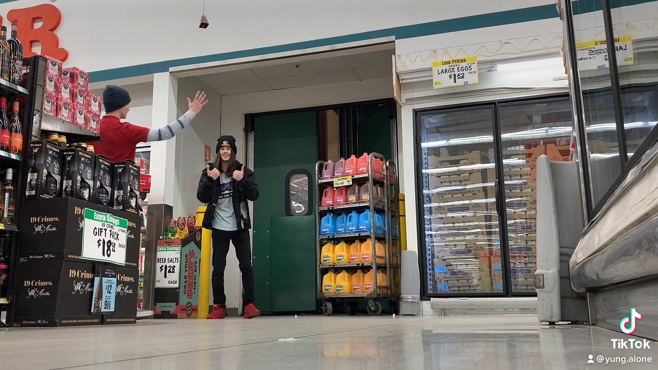 Store Employee gets Mad at me just for making a music video clip