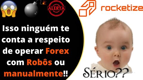 Você acha que dá para operar FOREX só 15 minutos por dia e lucrar todo dia? Robô não toma loss?