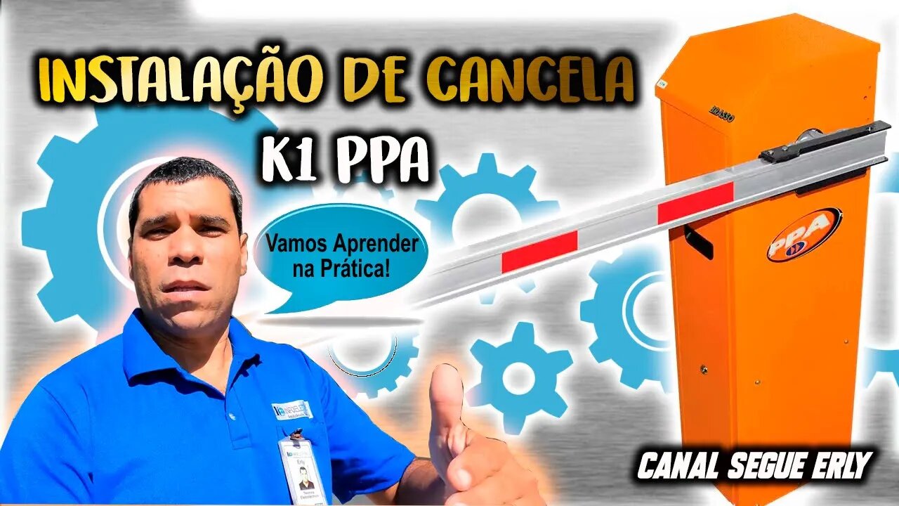 Instalação de cancela K1 PPA