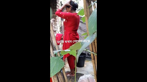 ভাবি যখন গোসল করে আমি গোপনভাবে ভিডিও করি