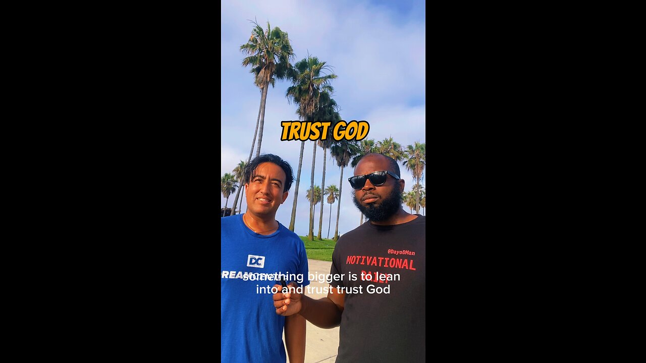 Trust God #dayodman #godfirst #trustinggod #eeyayyahh #motivation