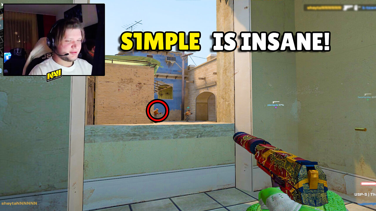 S1MPLE'S Aim is insane! G2 M0NESY Hits Amazing Awp Shots! KENNYS Deagle Ace! CSGO Highlights