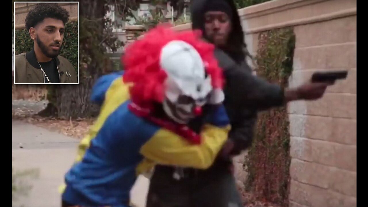 Funny Clown Killer Prank Gone Serious